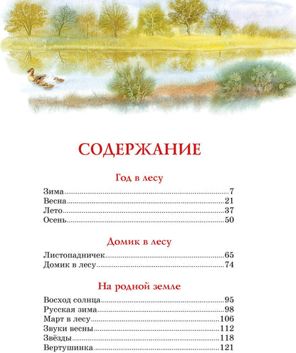 Год в лесу. Рассказы о природе