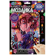 Кристальная мозаика 17*23 см девушка аниме МУЛЬТИ АРТ в кор.100шт
