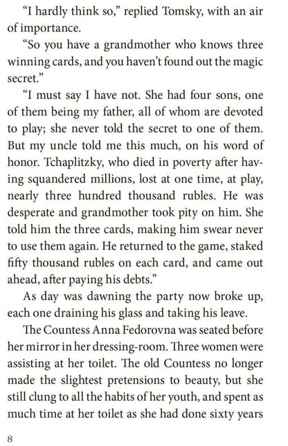 The Queen of Spades ; The Daughter of The Commandant = Пиковая дама ; Капитанская дочка