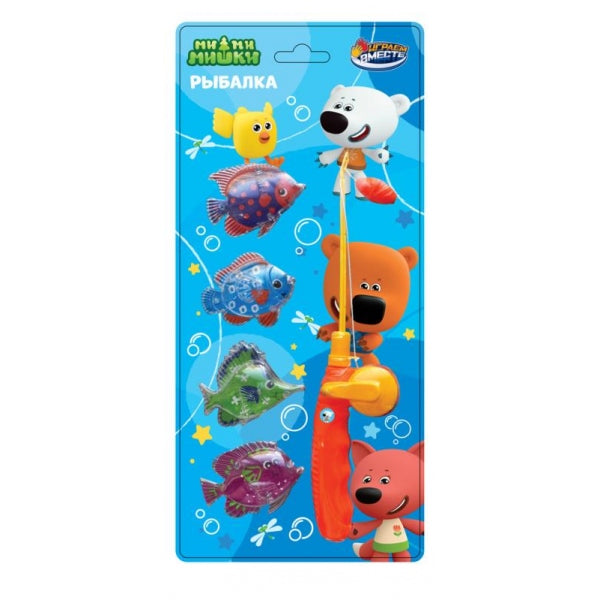Игра рыбалка Ми-ми-мишки блист.16,5*36,5*4см ИГРАЕМ ВМЕСТЕ в кор.2*84шт