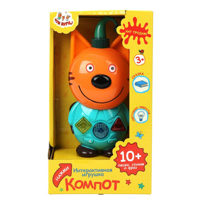 Сказочник Компот 10+ песен,стихов,фраз Три Кота в кор. Умка в кор.96шт