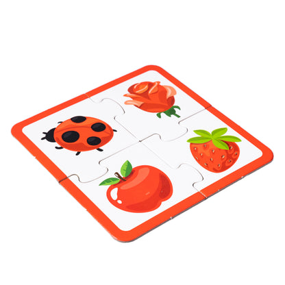 Пазлы "Собирай цвета" 24 эл Baby Toys (макси)