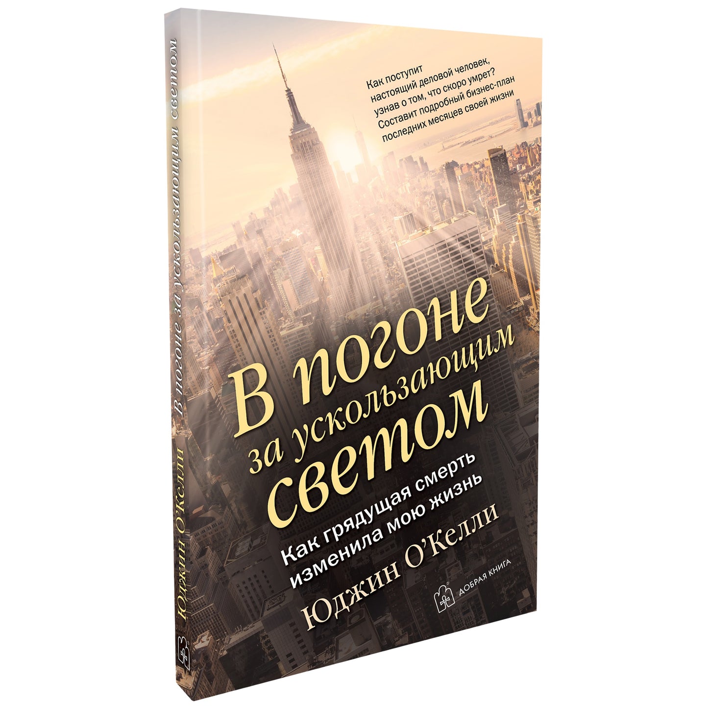 В ПОГОНЕ ЗА УСКОЛЬЗАЮЩИМ СВЕТОМ. Как грядущая смерть изменила мою жизнь.