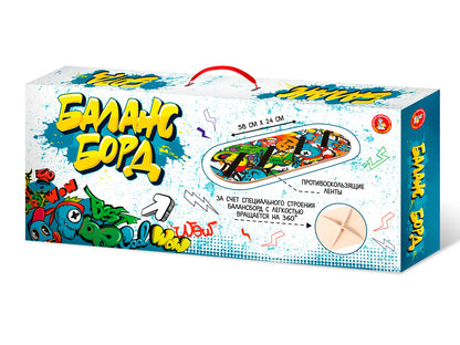 Игра деревянная "Балансборд" (одна точка опоры)