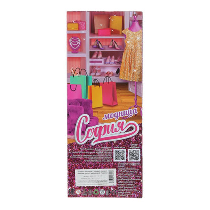 Кукла 29см София, руки и ноги сгиб., акс, кор КАРАПУЗ в кор.24шт