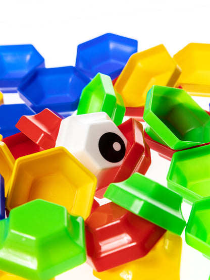 Мозаика для самых маленьких Baby Toys "Рыбка" d40/4 цв (34 эл) nev