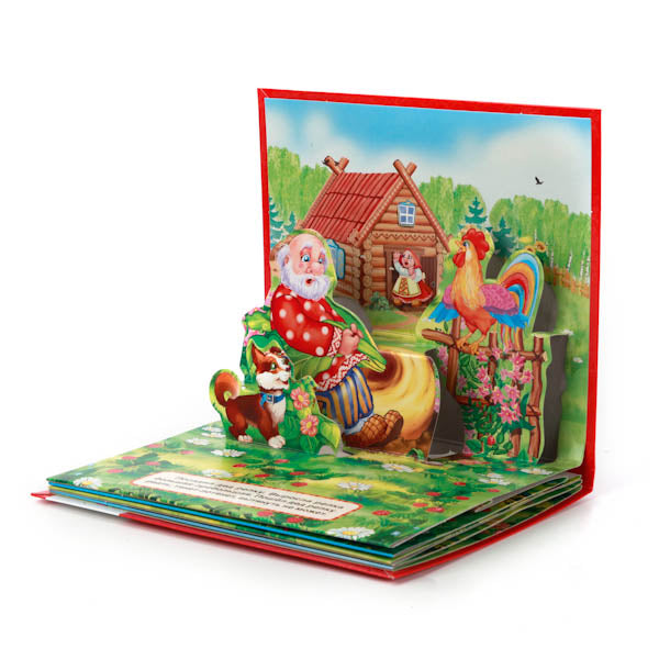 Репка. (Картонная книжка-панорамка для малышей). Формат: А5 200х175мм. 10 карт. стр. Умка в кор.28шт