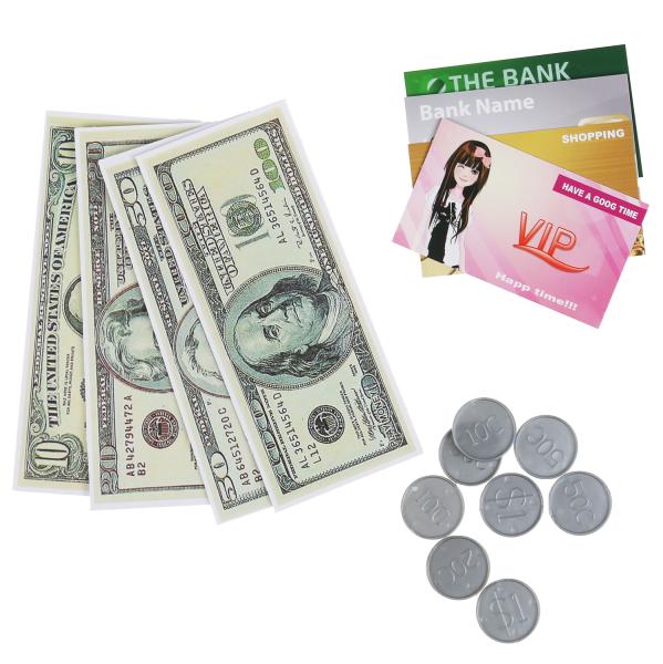 Деньги игровые для касс, блист.18*2,5*24см ИГРАЕМ ВМЕСТЕ в кор.2*192шт