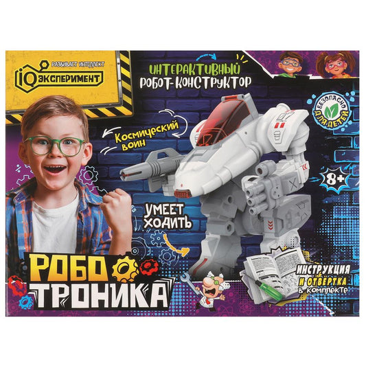 Игрушка опыты космический воин, кор IQ Эксперимент в кор.2*36шт