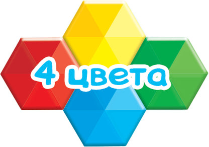 МОЗАИКА ШЕСТИГРАННАЯ 85 ЭЛ (КРУГЛАЯ ПЛАСТ.КОРОБКА) в кор.18шт