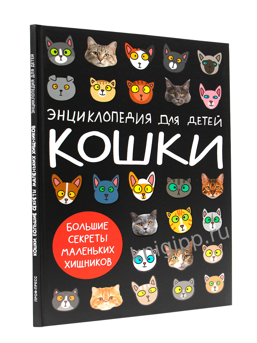 КОШКИ. БОЛЬШИЕ СЕКРЕТЫ МАЛЕНЬКИХ ХИЩНИКОВ мат.ламин.обл, 203х297