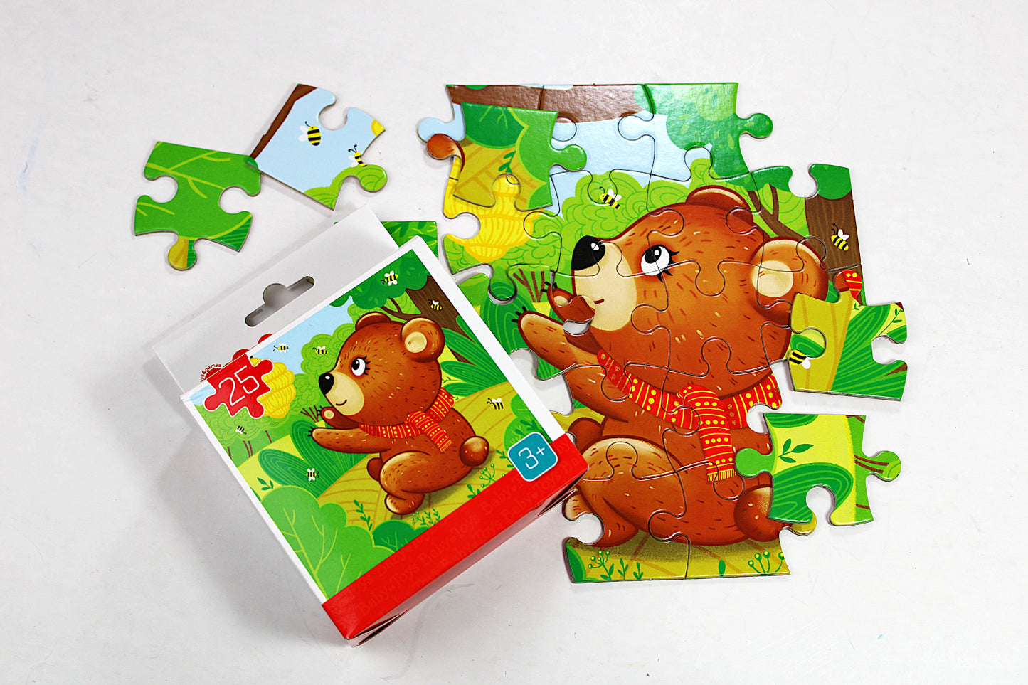 Пазл First Puzzle "Медвежонок" (25 эл) Baby Toys