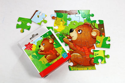 Пазл First Puzzle "Медвежонок" (25 эл) Baby Toys