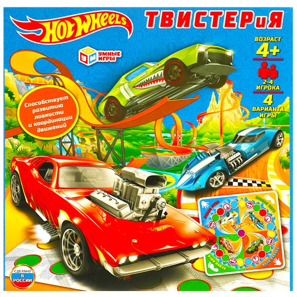 ТВИСТЕРиЯ. Хот Вилс. 280х285х40 мм. Умные игры. в кор.10шт