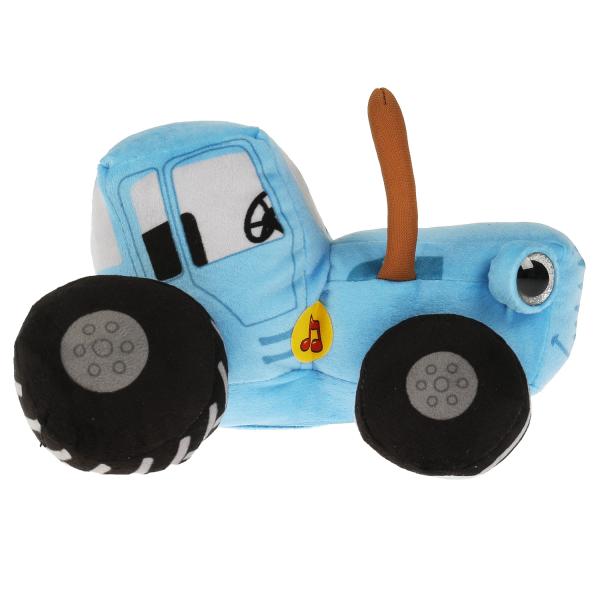 C20118-20A Игрушка мягкая СИНИЙ ТРАКТОР 20см, муз. чип, глаза глиттер в пак МУЛЬТИ-ПУЛЬТИ в кор.24ш