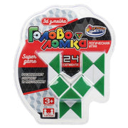 Логическая игра змейка, блист.14*16*8см ИГРАЕМ ВМЕСТЕ в кор.2*72шт