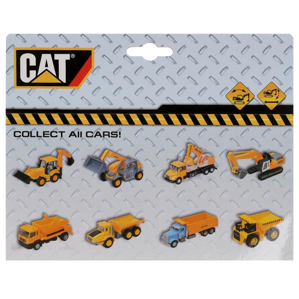 Технопарк. Экскаватор "Cat" 14 см, подв. дет (ковш и корпус), лицензия арт.2008I025-R
