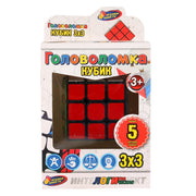 ZY753032-R278351 Логическая игра кубик 3х3, в кор.10*17*6см ИГРАЕМ ВМЕСТЕ в кор.2*60шт