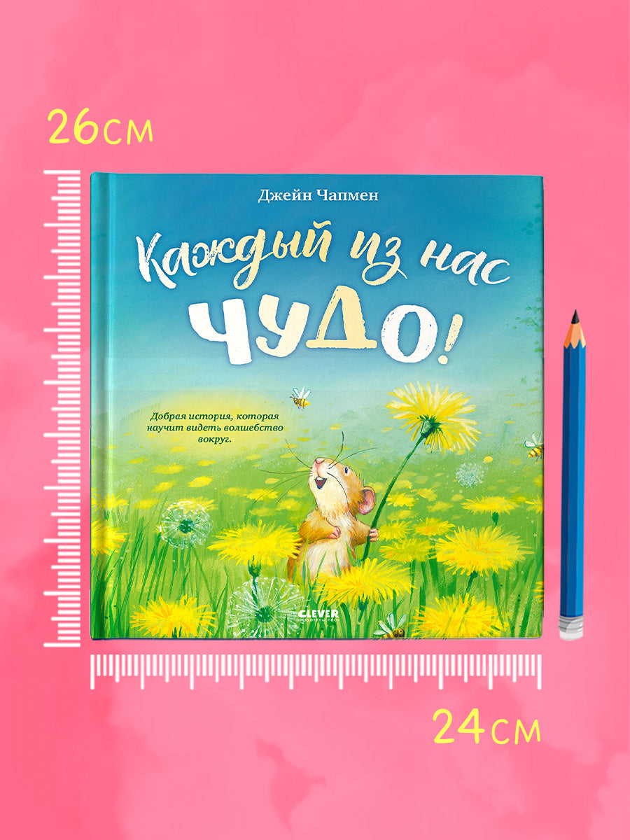 Книжки-картинки. Каждый из нас чудо!/Чапмен Д.