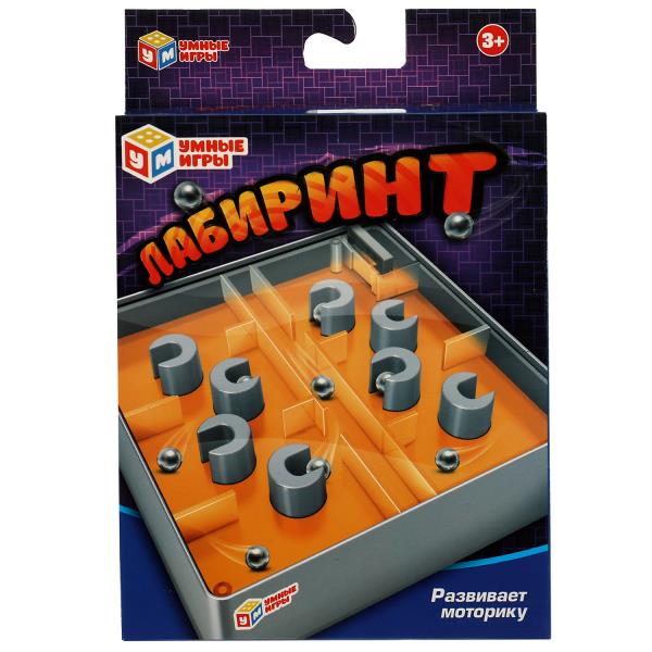 Логическая игра лабиринт кор.12,3*15*4см Умные игры в кор.2*96шт