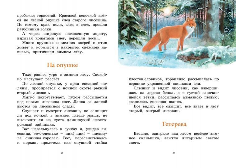 Год в лесу. Рассказы о природе