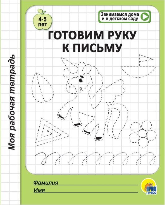 МОЯ РАБОЧАЯ ТЕТРАДЬ. ГОТОВИМ РУКУ К ПИСЬМУ