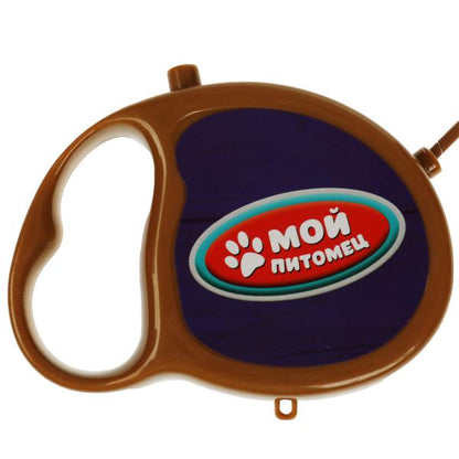 Интерактивный щенок Виолетта 22 см с пультом-поводком, в кор МОЙ ПИТОМЕЦ в кор.12шт