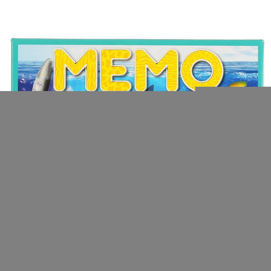 МОРСКИЕ ЖИВОТНЫЕ. КАРТОЧНАЯ ИГРА МЕМО. (50 КАРТОЧЕК). КОР.: 125Х170Х40ММ, КАРТОЧКИ 65Х95ММ в кор50шт