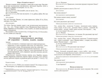 Развитие речи детей 3-4 лет. Младшая группа. Сценарии занятий и игр. Соответствует ФГОС ДО (2023) / Ушакова О.С.