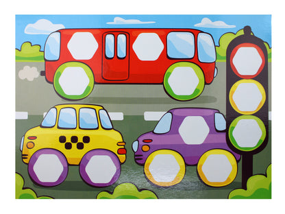 Игра настольная "Цвет в цвет" серия Baby Toys Games