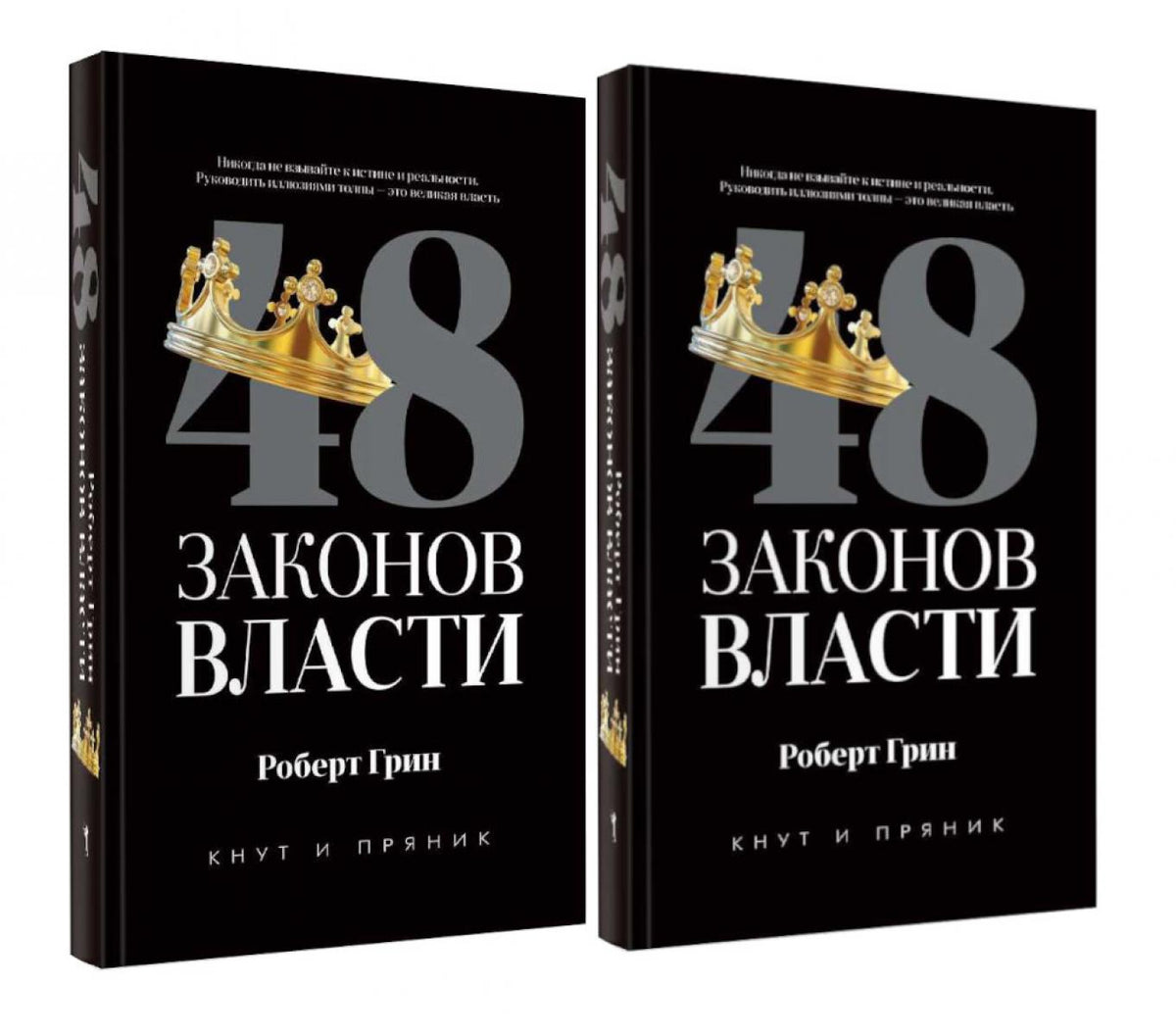 48 законов власти (полная версия)(комплект из 2-х одинаковых книг)