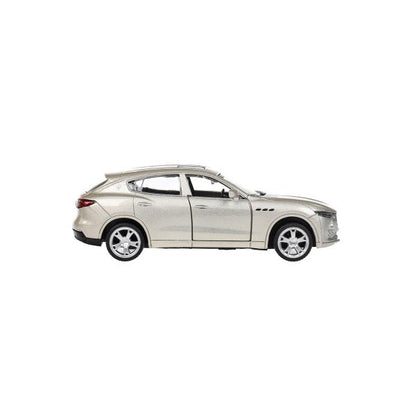 Технопарк. Модель "Maserati Levante Hybrid" 11,5 см, металл, двери, инерц., серебристый, арт.67348