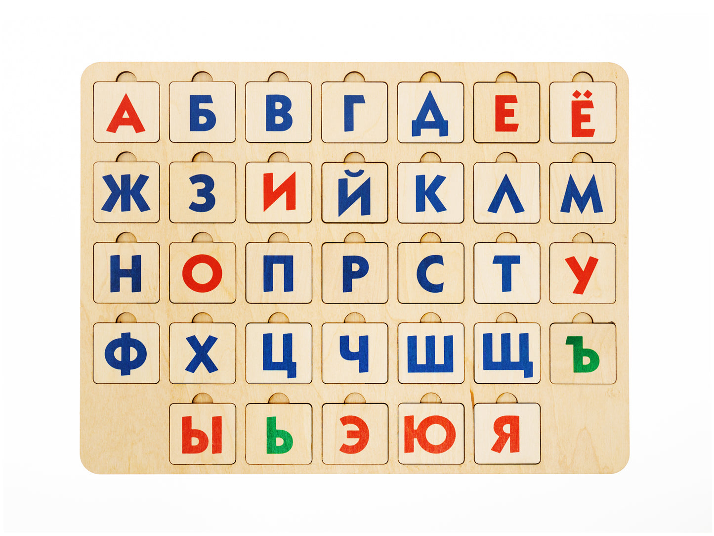 Игра развивающая деревянная "Азбука" 1