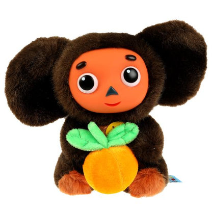 Игрушка мягкая СОЮЗМУЛЬТФИЛЬМ Чебурашка 17см, с апельс, муз. чип, в пак. МУЛЬТИ-ПУЛЬТИ в кор.24шт
