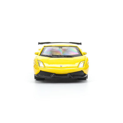 Машина металл lamborghini lp-570, длина 7 см, желтый Технопарк в кор.144шт