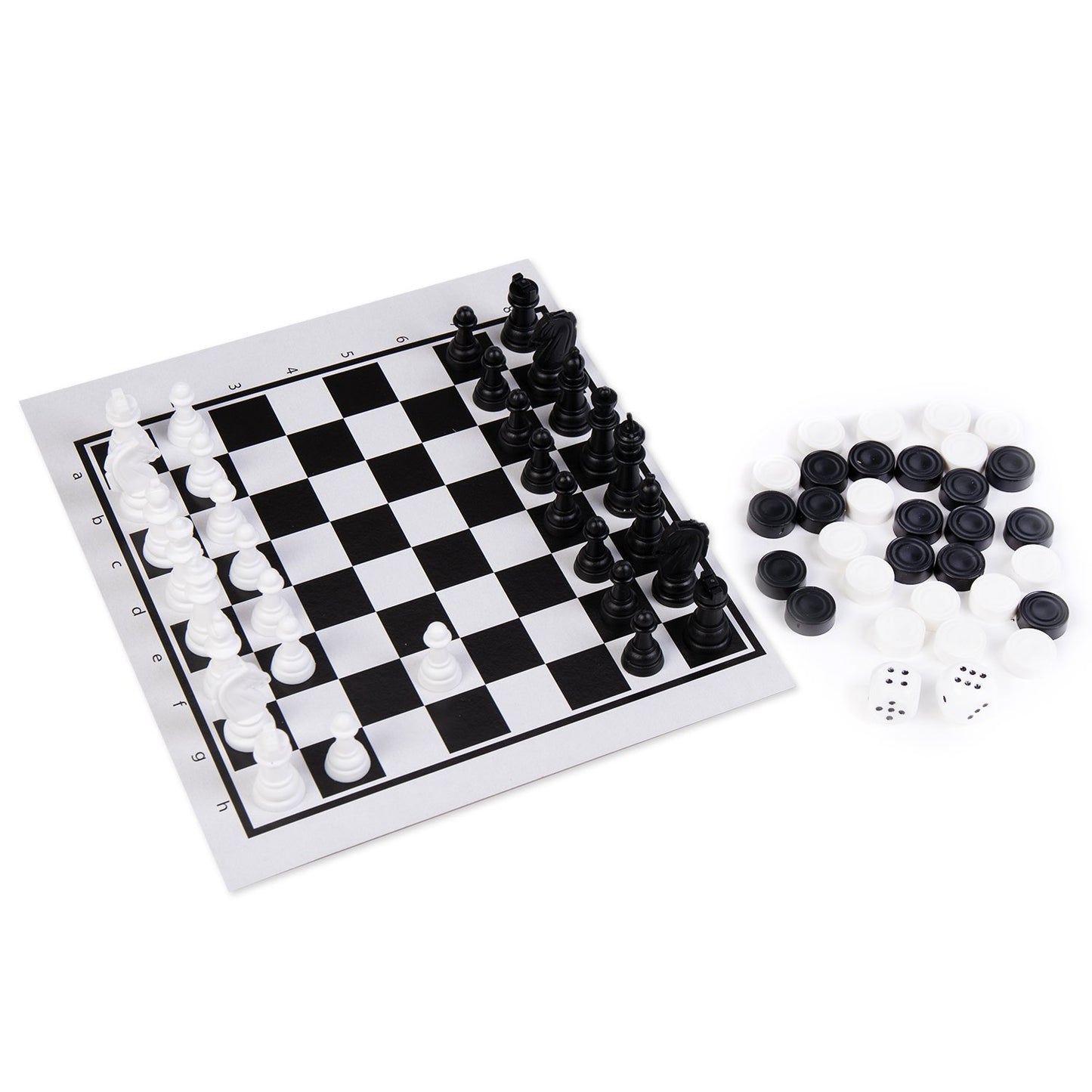 Игра настольная 3 в 1\ Нарды, шашки, шахматы\ 01451