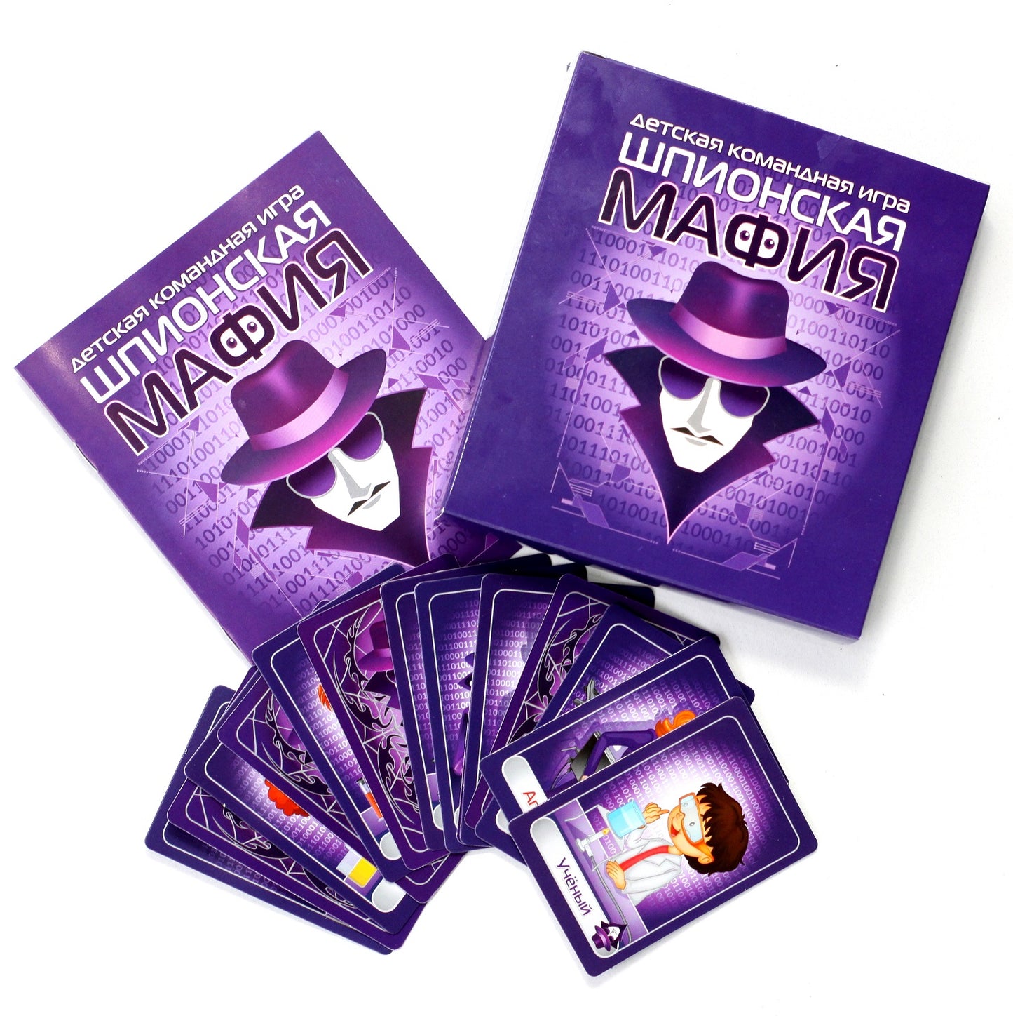 Игра настольная карточная "Шпионская мафия"