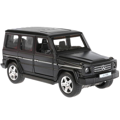 ТМ Технопарк. Машина металл "MERCEDES-BENZ G-CLASS" 12см, открыв. двери, инерц., ЧЕРНЫЙ в кор.2*36шт