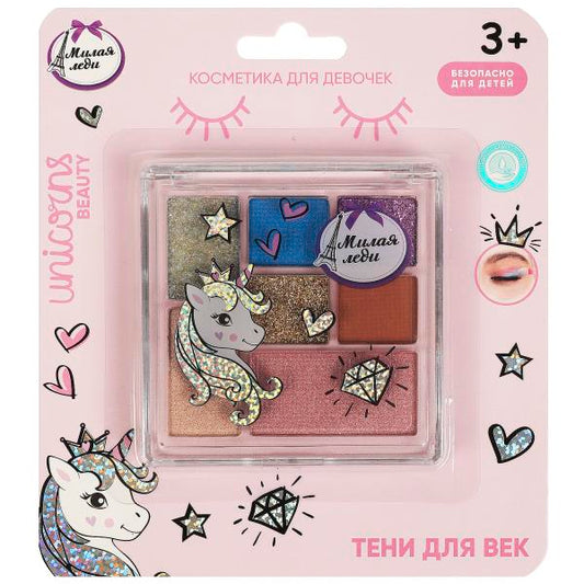 Косметика ДЛЯ ДЕВОЧЕК тени для век , 10 г. МИЛАЯ ЛЕДИ в кор.30*12шт