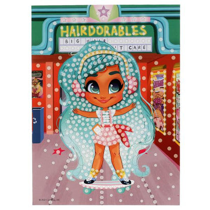 Набор д/детского тв-ва Hairdorable кристальная мозаика (17х23 см) МУЛЬТИ АРТ в кор.100шт