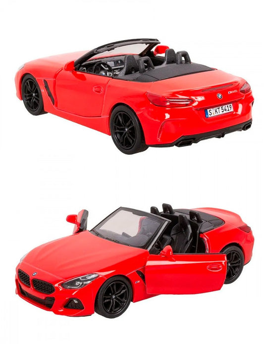 Kinsmart. Модель арт.KT5419/1 "BMW Z4" 1:34 открытая (красная) инерц.