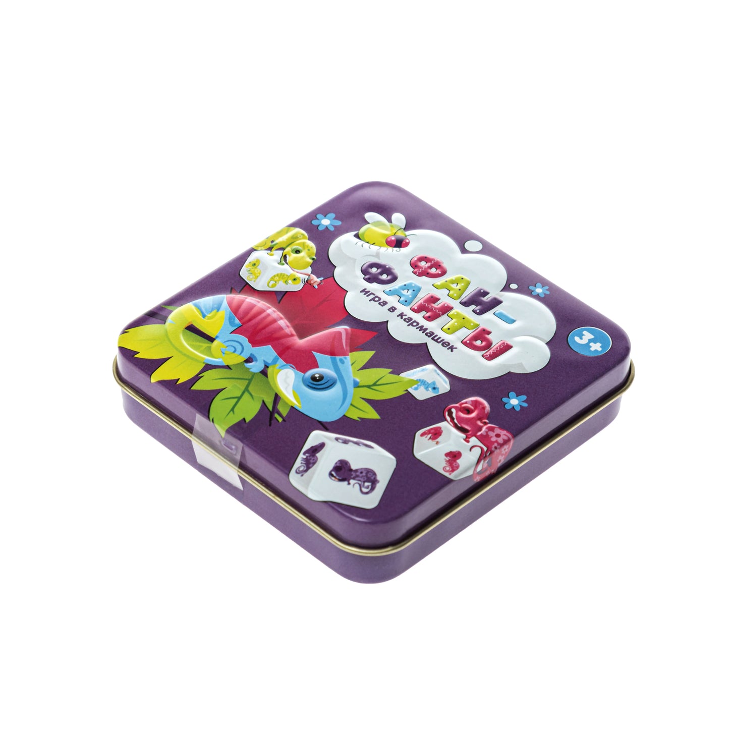 Игра настольная "Фан-фанты" (жестяная коробочка) в кор.42шт