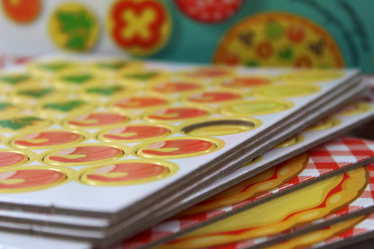 Игра настольная "Pizza Party" Baby Toys в кор.14шт