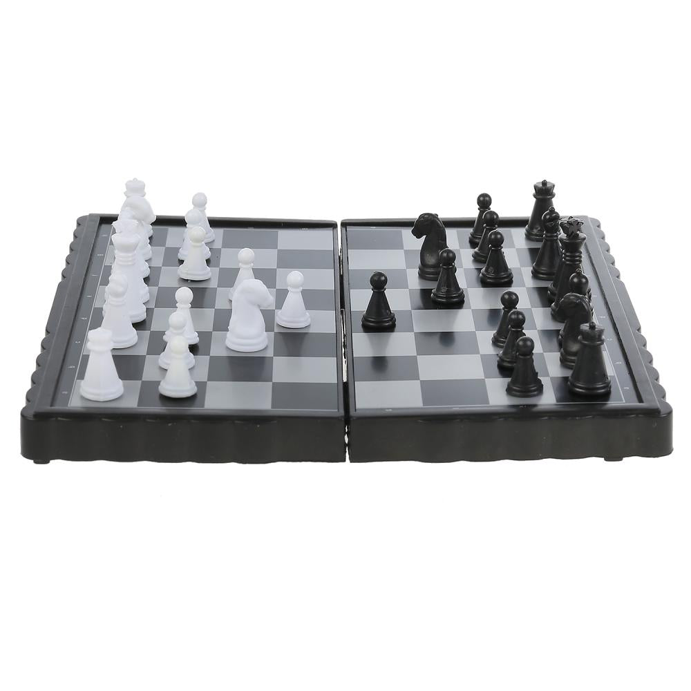 Шахматы магнитные в кор. Играем вместе в кор.2*192шт