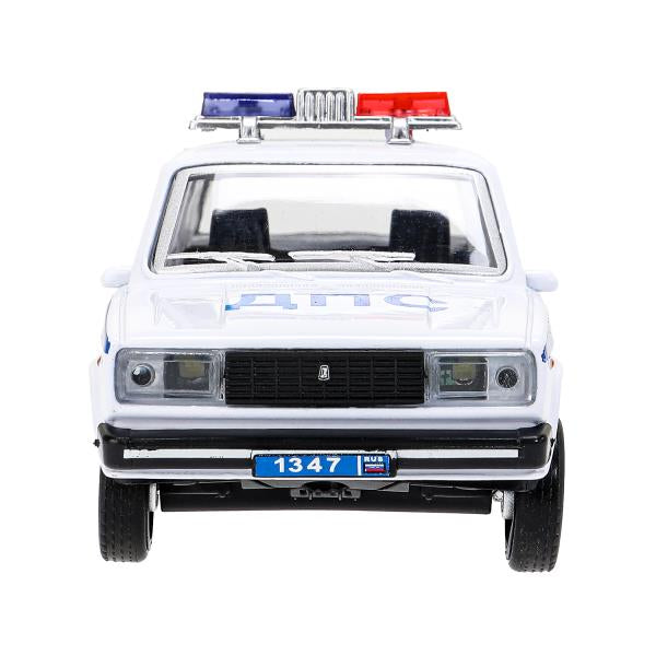 Машина металл свет-звук LADA ваз-2105 12 cm, дв,баг,инер,пол,кор. технопарк Технопарк в кор.2*36шт