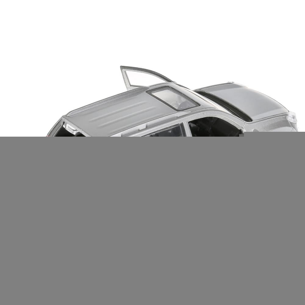 Машина металл "TOYOTA PRADO" 12см, открыв. двери, инерц, СЕРЕБРИСТЫЙ в кор. Технопарк в кор.2*36шт