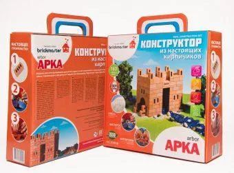 "АРКА": КОНСТРУКТОР КЕРАМИЧЕСКИЙ ДЛЯ ДЕТСКОГО ТВОРЧЕСТВА 163 ДЕТ. в кор.5шт
