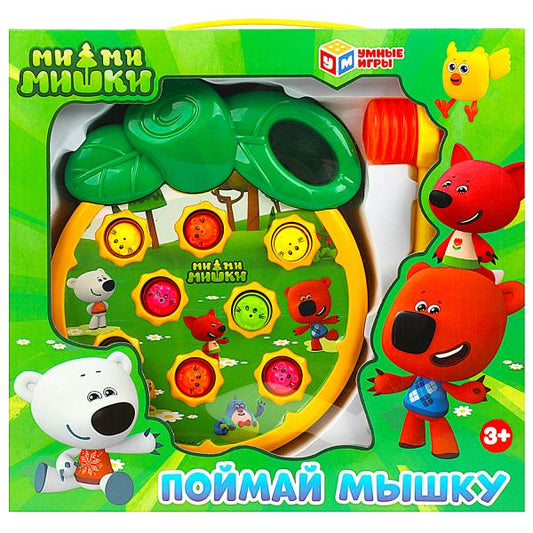 Настольная игра поймай мышку, Ми-ми-мишки звук, кор.28*26*6,5см Умные игры в кор.2*30шт