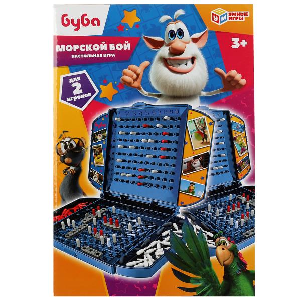 Настольная игра БУБА морской бой, кор.16*26*5,5см Умные игры в кор.2*36шт