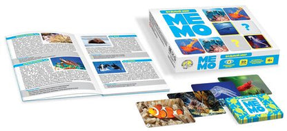 Игра настольная МЕМО "Водный мир" (50 карточек)